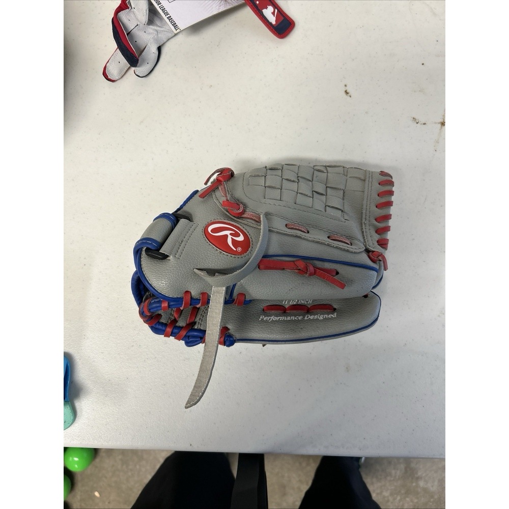 Rawlings Players Series Youth Baseball Glove Reg RHT WPL115GS 11 1/2 In